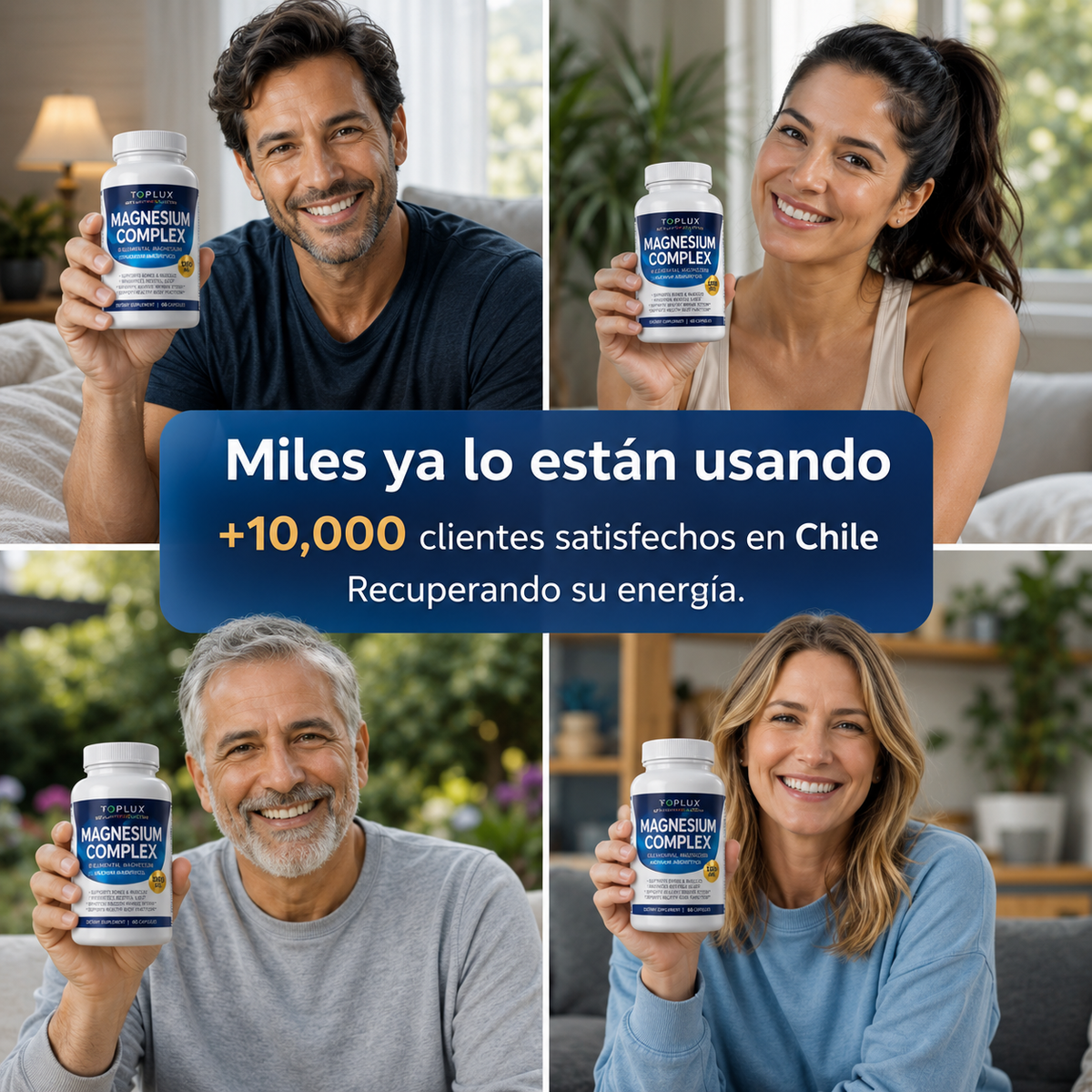 Magnesium Complex 8 en 1™ | Magnesio Premium 2X