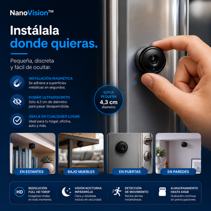 NanoVision™ — Tecnología que protege tu hogar