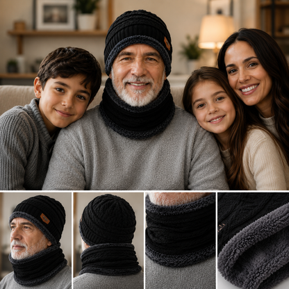 Gorro Térmico Negro Polar 2 en 1