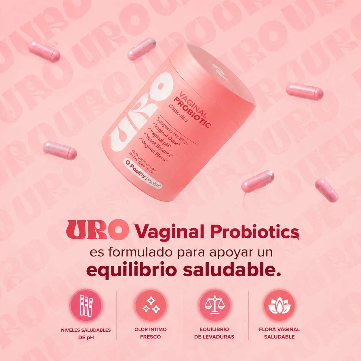 URO™ | Probiótico para la Salud Íntima Femenina