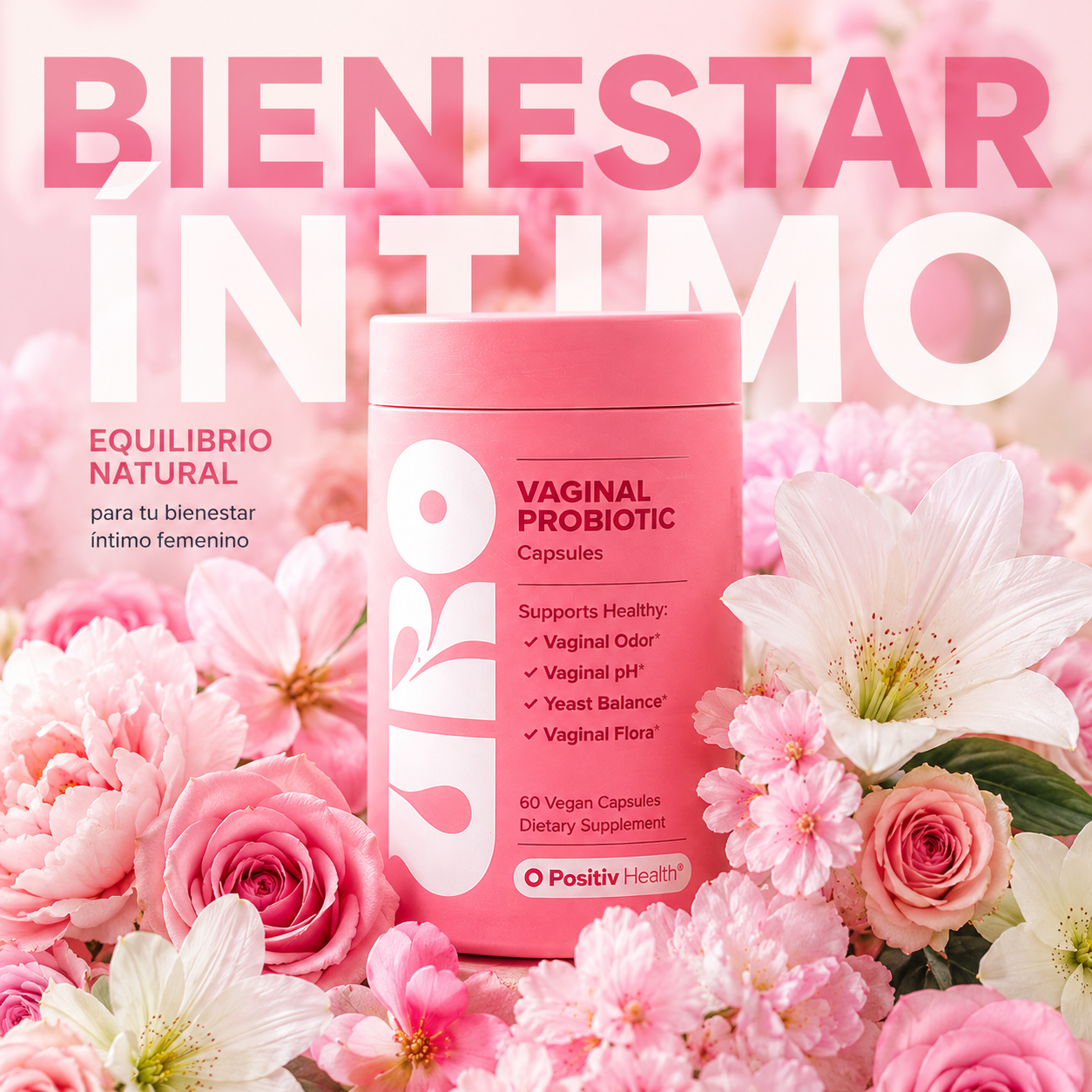 URO™ | Probiótico para la Salud Íntima Femenina